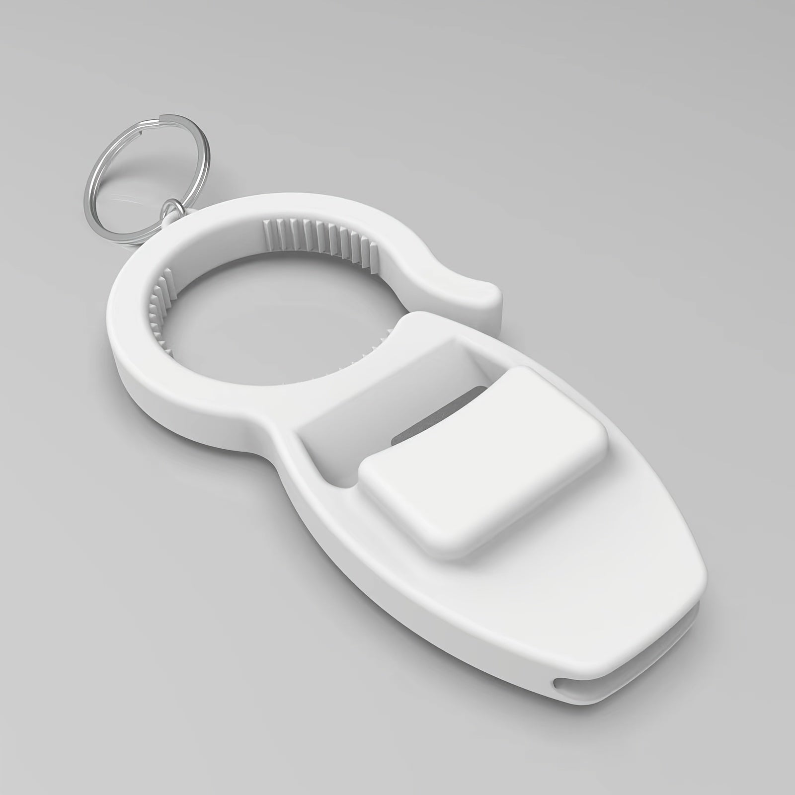 3-In-1 Bottle Opener for Beer Caps, a Multifunctional Keychain Can Opener