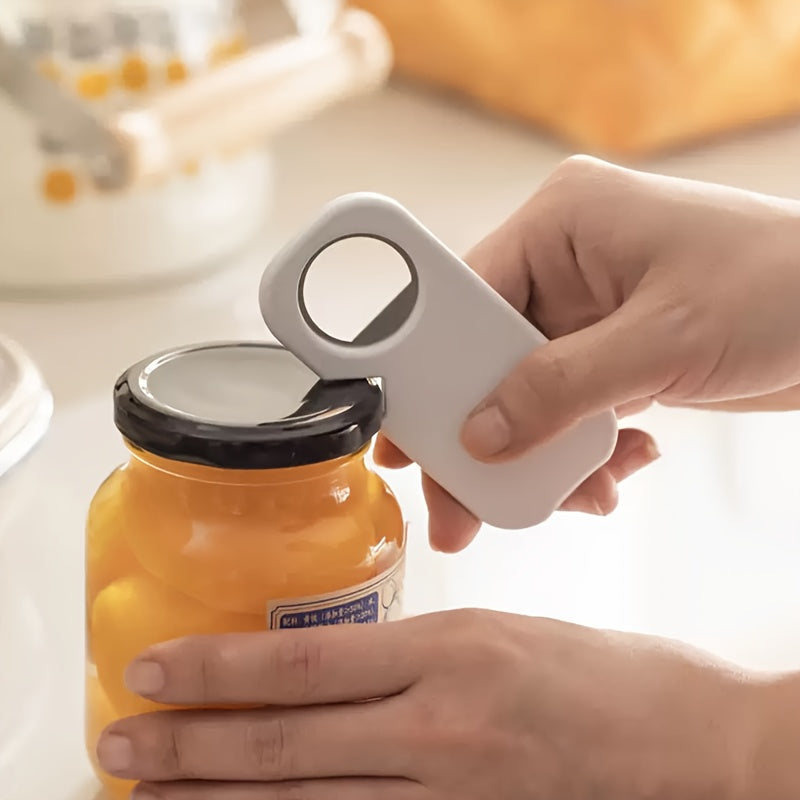 A Multifunctional That Serves As a Magnetic Bottle Opener, Can Opener, And Lever for Beer Cans, Combining Style And Simplicity