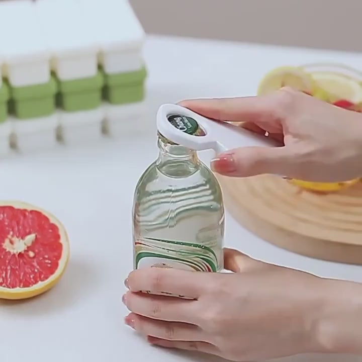 A Multifunctional That Serves As a Magnetic Bottle Opener, Can Opener, And Lever for Beer Cans, Combining Style And Simplicity